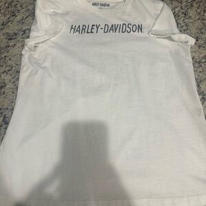 Harley-Davidson White T-Shirt